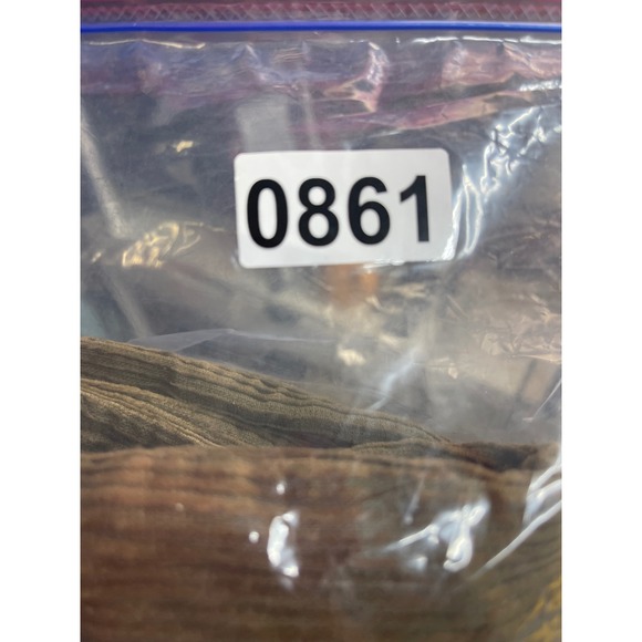 Vtg Eddie Bauer Mens Corduroy Pants Olive‎ Green Pleated Relaxed Fit 32x29 - Picture 10 of 10